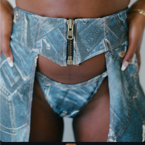 Laina rauma denim chaps - Picture 2 of 7